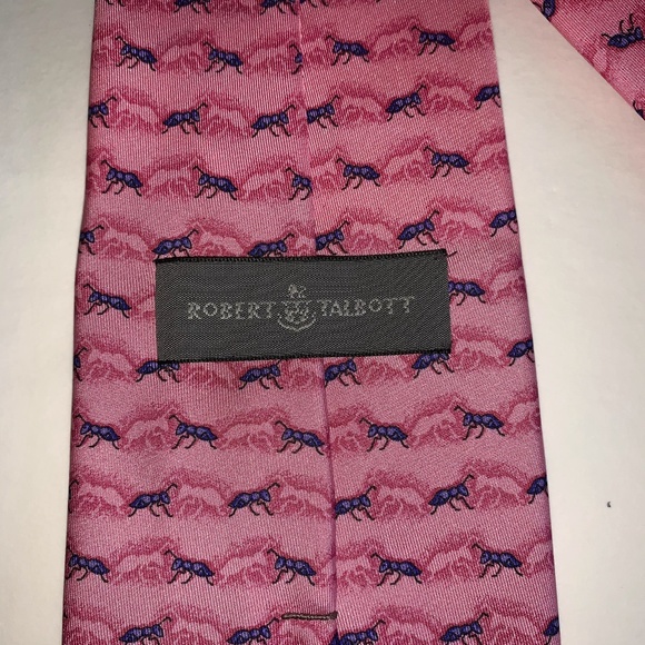 ROBERT TALBOTT Pink ANT Tie - Picture 2 of 3